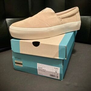 New In Box! Women’s Toms size 11 Alpargata Fenix Platform Slip On